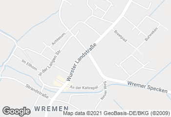 Karte mit Standort von Krassmanns Backstube