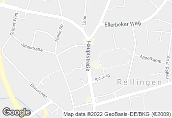 Karte mit Standort von Bäckerei & Konditorei Schlüter