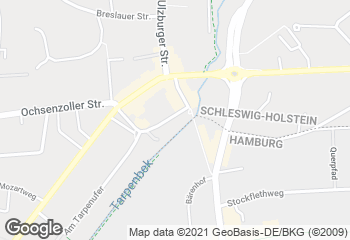 Karte mit Standort von DAT BACKHUS Heinz Bräuer GmbH & Co. KG
