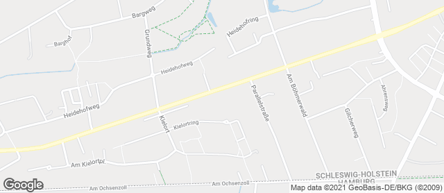 Karte mit Standort von Dat Backhus REWE-Markt Norderstedt