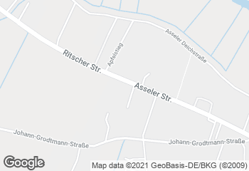 Karte mit Standort von Bäckerei Richter