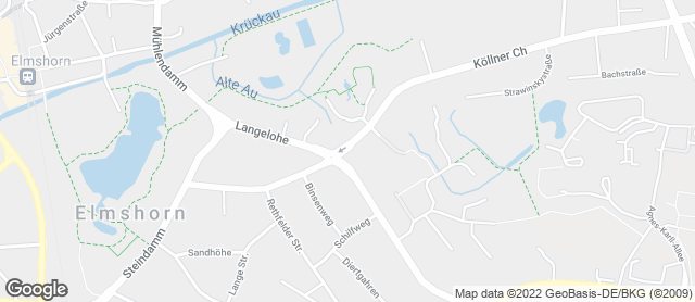 Karte mit Standort von Bäckerei & Konditorei Millahn, Elmshorner Backstuv GmbH