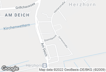 Karte mit Standort von Bäckerei & Konditorei Lehmann