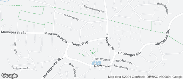 Karte mit Standort von Bäckerei & Konditorei Wagner