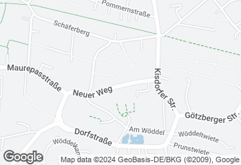 Karte mit Standort von Bäckerei & Konditorei Wagner