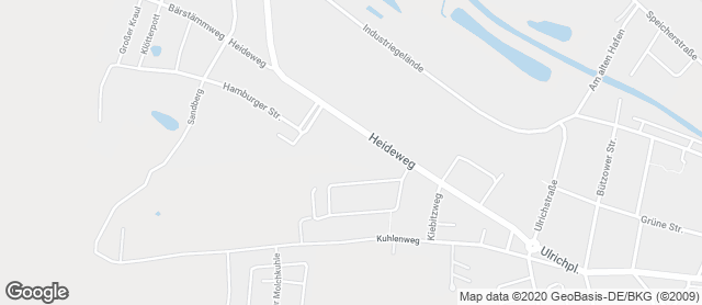Karte mit Standort von Junge Die Bäckerei. - Famila Güstrow