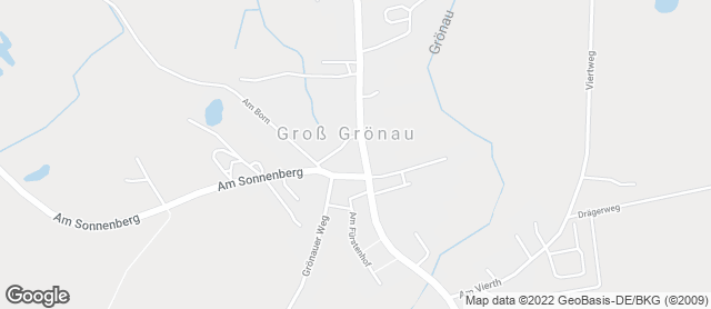 Karte mit Standort von Grönauer Bäckerei
