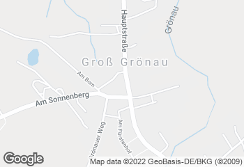 Karte mit Standort von Grönauer Bäckerei
