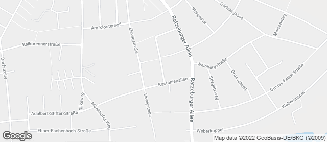 Karte mit Standort von Bäckerei/Konditorei H. von Allwörden GmbH