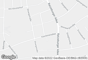 Karte mit Standort von Bäckerei/Konditorei H. von Allwörden GmbH