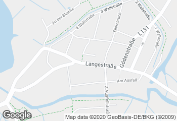 Karte mit Standort von Junge Die Bäckerei. - Lange Straße