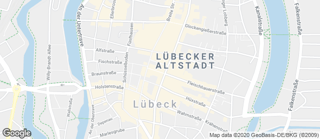 Karte mit Standort von Feinbäckerei Schüler Filiale Karstadt