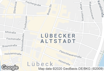 Karte mit Standort von Junge Die Bäckerei. - Königstraße 43