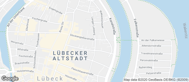 Karte mit Standort von Das Freibackhaus - Vollkornbäckerei