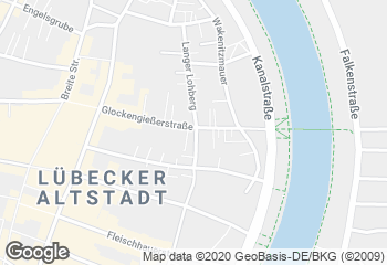 Karte mit Standort von Das Freibackhaus - Vollkornbäckerei