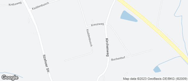 Karte mit Standort von Bäckerei Carstens