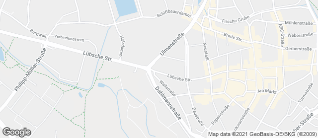 Karte mit Standort von Conditorei Senf GmbH