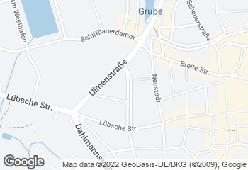 Karte mit Standort von Bäckerei & Konditorei Tilsen GmbH