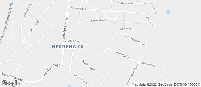 Karte mit Standort von Bäckerei/Konditorei H. von Allwörden GmbH