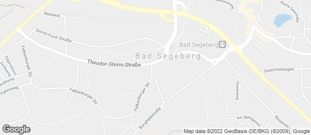Karte mit Standort von Bäckerei Gräper  Südstadt