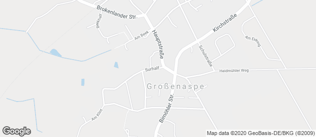 Karte mit Standort von Bäckerei & Konditorei Wojak