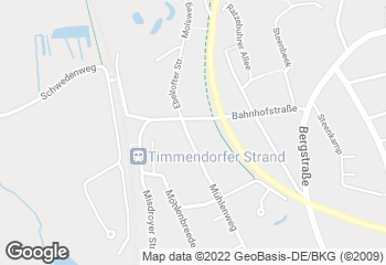 Karte mit Standort von Bäckerei & Konditorei Brede