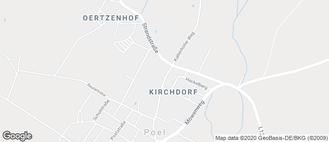 Karte mit Standort von Bäckerei-Konditorei Thomassek