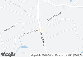 Karte mit Standort von Bäckerei Seßelberg Ahrensbök