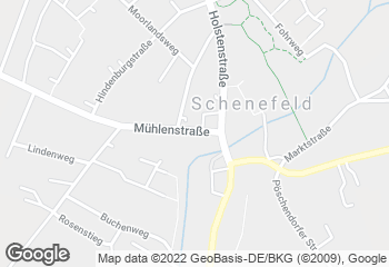 Karte mit Standort von Sievers Backstube