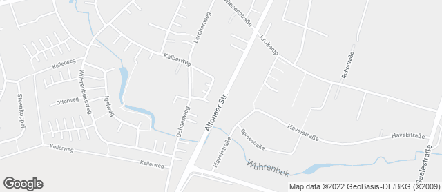 Karte mit Standort von Junge Die Bäckerei. - Altonaer Straße