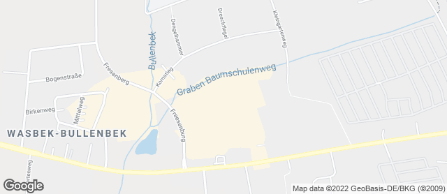 Karte mit Standort von Tackmann im Freesen-Center