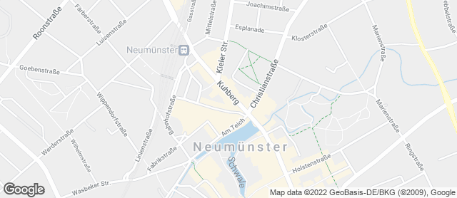 Karte mit Standort von Tackmanns Coffee House am Kuhberg