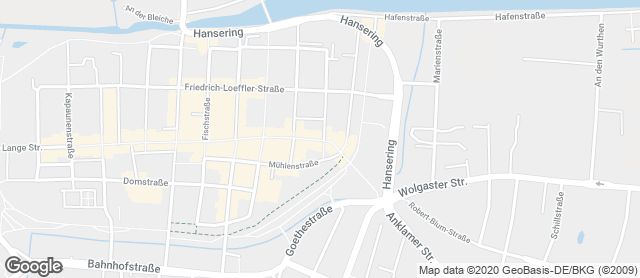 Karte mit Standort von Junge Die Bäckerei. - Am Schuhhagen