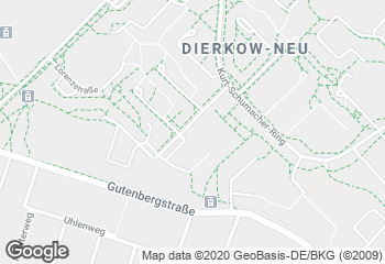 Karte mit Standort von Konditorei Junge Sky Dierkow
