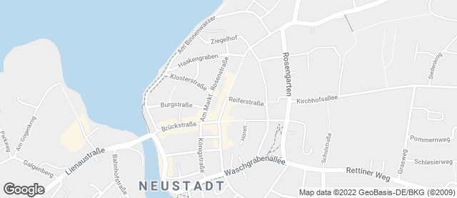 Karte mit Standort von Konditorei Junge ESKA Neustadt