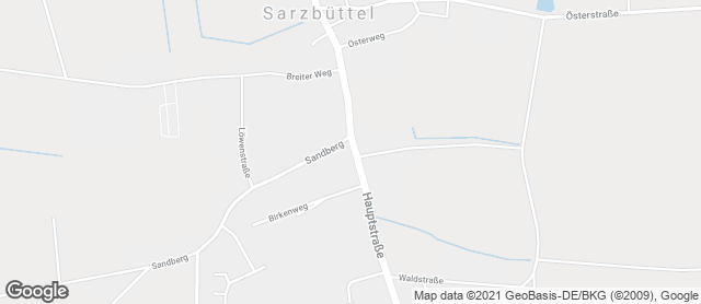Karte mit Standort von Nordseebäcker Kruse