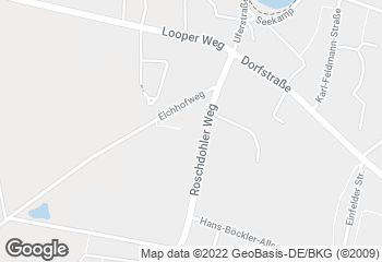 Karte mit Standort von Bäckerei/Konditorei H. von Allwörden GmbH