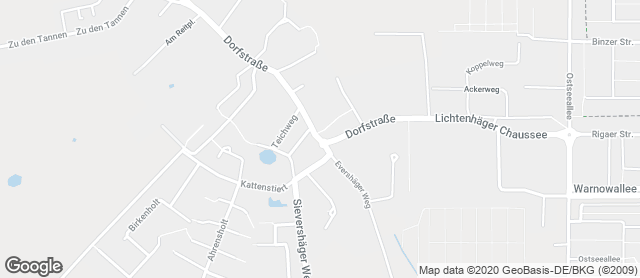 Karte mit Standort von Produktionsort Rostock-Elmenhorst