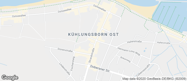 Karte mit Standort von Café Röntgen "Stammhaus"