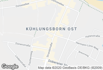 Karte mit Standort von Café Röntgen "Stammhaus"