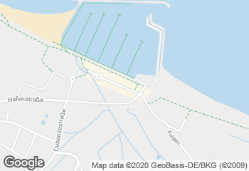 Karte mit Standort von Junge Die Bäckerei. - An der Marina