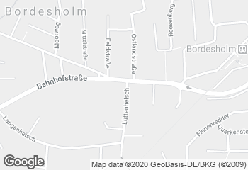 Karte mit Standort von De Buurn Bäcker Sachau Filiale Bordesholm Bahnhofstraße