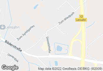 Karte mit Standort von PUCK Mein Ostseebäcker    (Landbäckerei Puck GmbH)