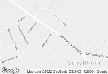 Karte mit Standort von Backparadies Leefen KG