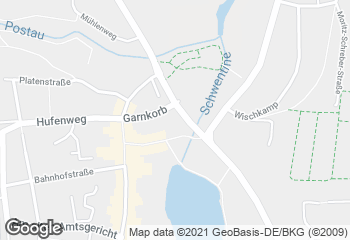 Karte mit Standort von Bäckerei Günther GmbH