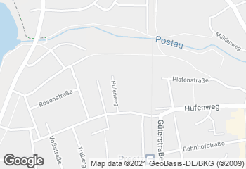 Karte mit Standort von Bäcker Steiskal - Verkaufsstelle Preetz 2 Fachmarktzentrum