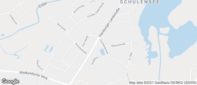 Karte mit Standort von Bäcker Steiskal - Verkaufsstelle Molfsee