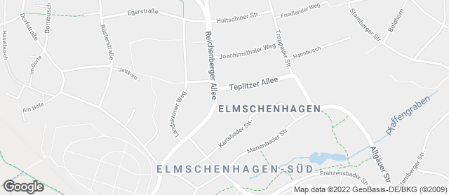 Karte mit Standort von Bäckerei Lyck