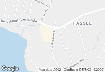 Karte mit Standort von Bäcker Steiskal - Verkaufsstelle Famila Russee