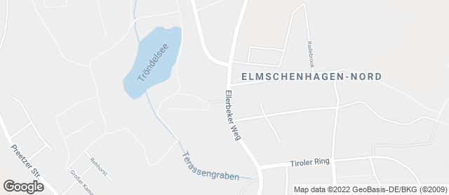 Karte mit Standort von Bäckerei Lyck
